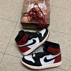 Jordan 1 Black Toe Reimagined (size 10)