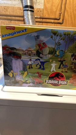 Fisher Price Imagineer Jurassic Park 19 Piece Set Dino Recon