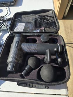 Massage Gun with Case and Attachments