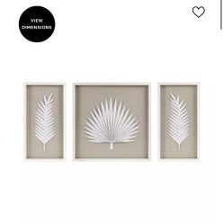 Leaves 3-Piece Wall Decor Set