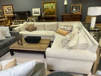 Custom nail head sectional