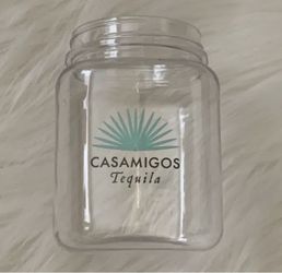 Casamifos Tequila Set Of 2 New Plaastic Mason Jars