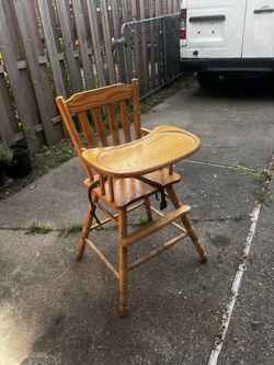 Old high chair for sale sale