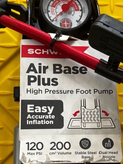 Air Base plus foot pump