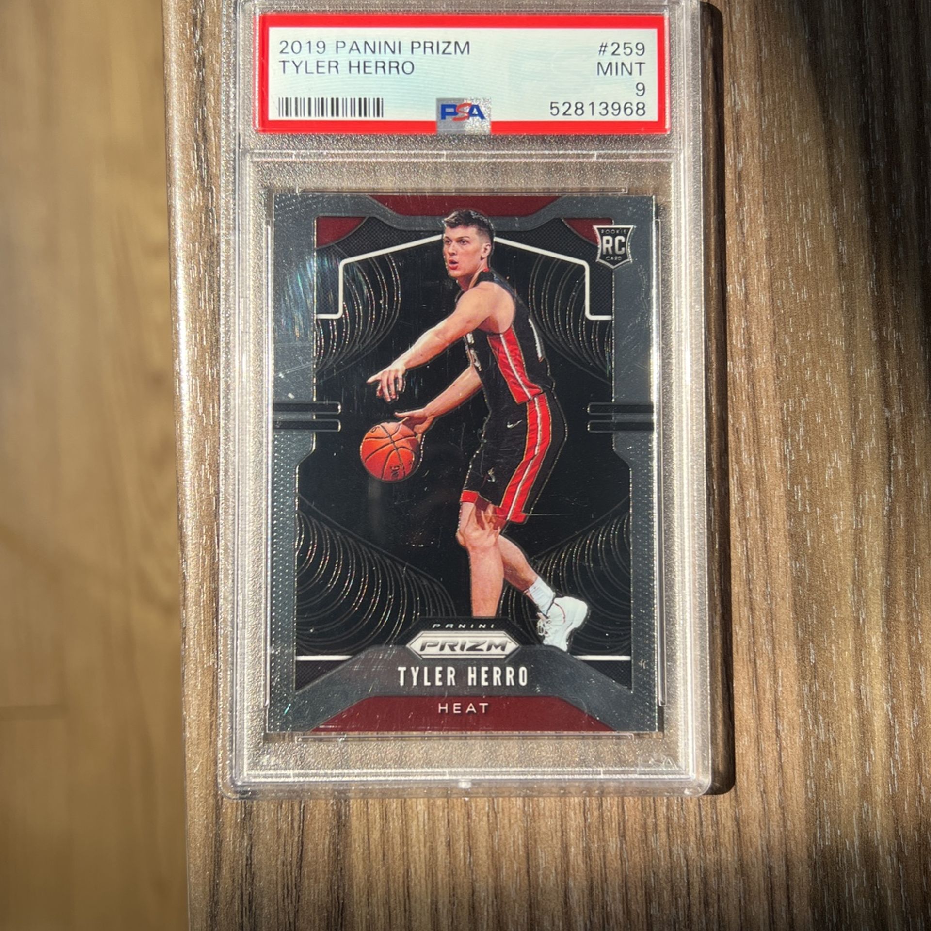 Tyler Herro Rookie Card - PSA 9