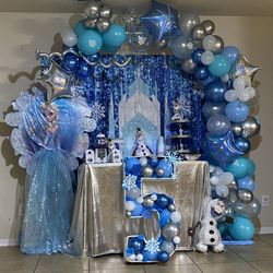 Frozen Balloons Decoration 