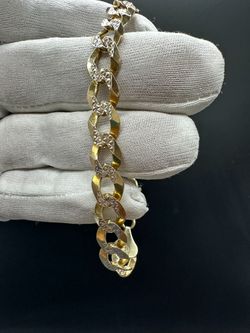7" 9mm GOLD BRACELET #34481