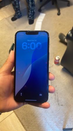 Apple iPhone with Cracked Screen