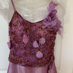 Beautiful prom dress for $100 worn only once. Size 6 or small