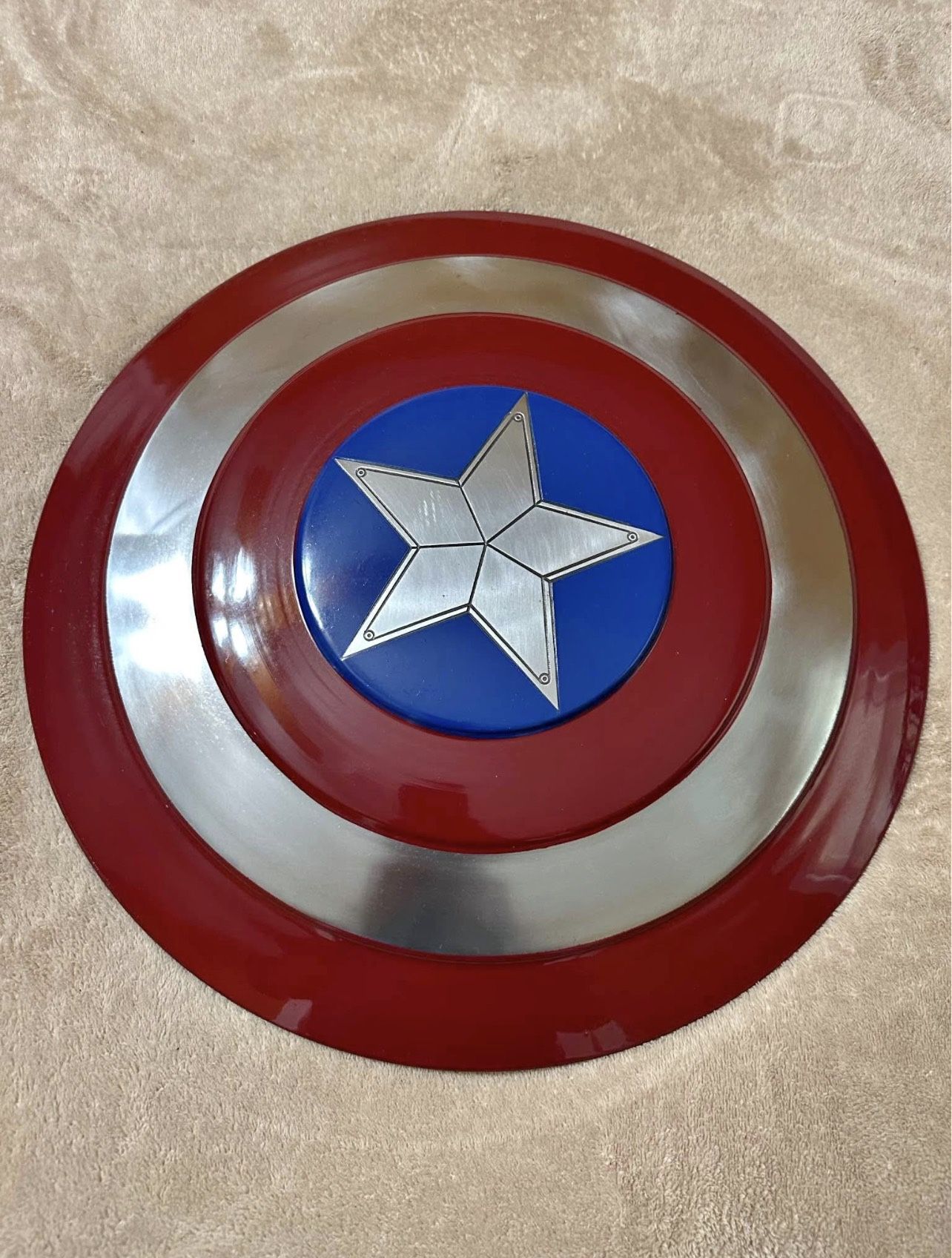 Captain America Shield Marvel Legends 75th Anniversary Avengers Alloy Metal 1:1