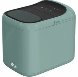 Orgo Products The Aspen Countertop Ice Maker, Bullet Ice Type, 33 lbs of Ice, Green