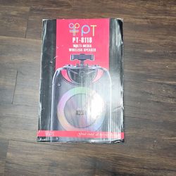 PT -8118  MULTI-MEDIA WIRELESS SPEAKER