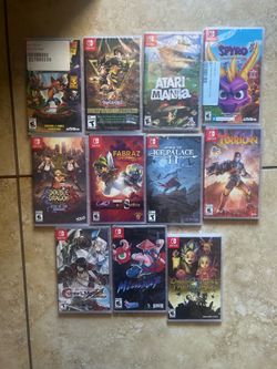 Nintendo Switch Games new $20Each One Price Firm