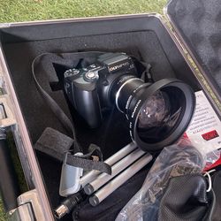 Olympus Camera With Wide Angle Lens
