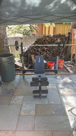 Old weider weight bench