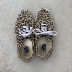Cheetah Print Vans