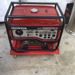 NICE GENERATOR HONDA EM 3800SX COMMERCIAL!  START RUNNING! TUNE UP READY!