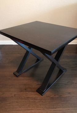 End table West Elm 24inches by 24 coffee table night stand