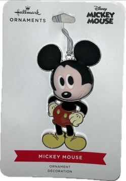 Hallmark Disney Mickey Mouse With Dimension Christmas Ornament