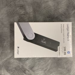 Ledger Nano X Crypto Wallet