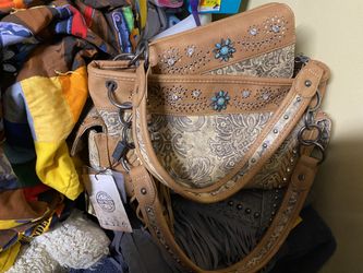 Montana west handbag w matching wallet