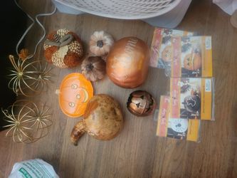 Halloween Fall Pumpkin Decoration Bundle