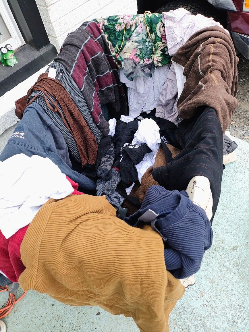 Random Neutral Clothing.   Lots Of Old Style Clothing. Selling As A Lot. 