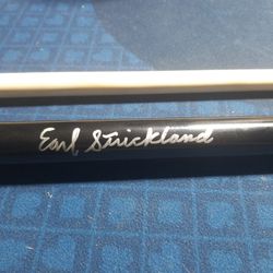 Billiards POOL Cue Stick SIGNED Earl Strickland 