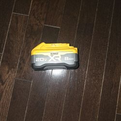 
DEWALT
20V MAX XR POWER-Pack Lithium-Ion 8.0Ah Battery