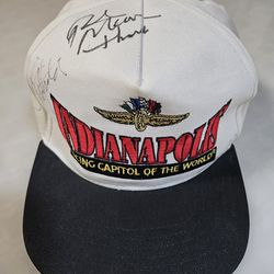 Autographed Indianapolis 500 Hat