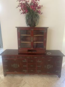Asian dresser