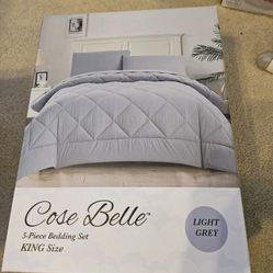 King Size 5pc Bedding Set