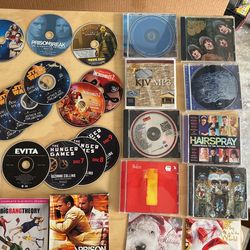 Bunch Of Cd And Dvd
