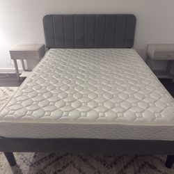 Bed Frame + Mattress 