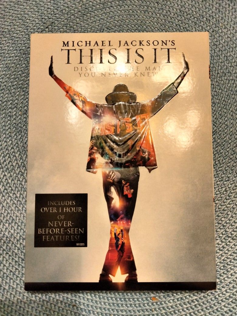 New Michael Jackson's This Is It DVD