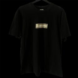 Supreme Box Logo Burberry Black Medium