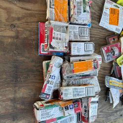 20 Porter Cable Staple Variety Boxes For Sale All Together For $60