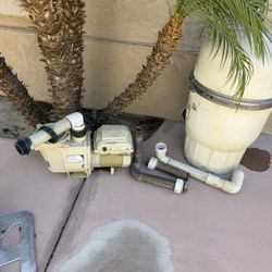 Working used pool pump and Filter 