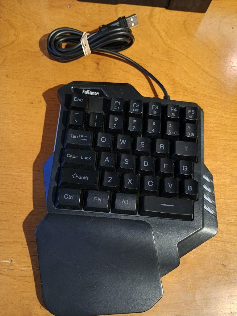 Red Thunder Half Gaming Keyboard