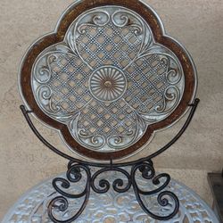 ornamental decorative plate