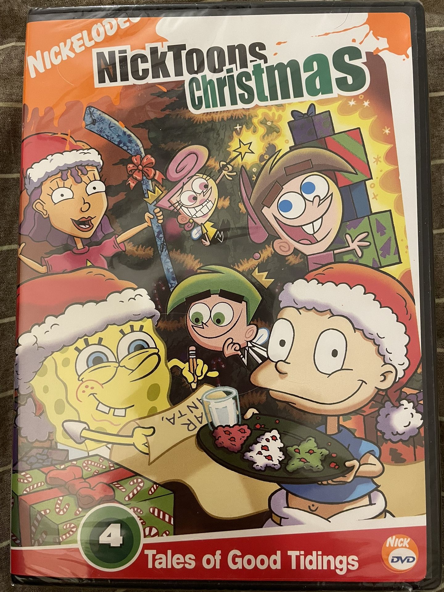 Nickelodeon’s NICKTOONS CHRISTMAS (DVD) NEW