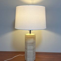 Modern Wood Base Table Lamp