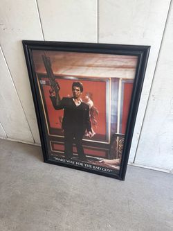 Large Scarface picture frame