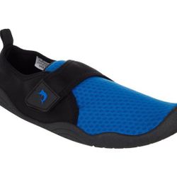 Reels Legends Black Blue Water Shoes Slip On Sandals Boat Sailing  Size 10 Flats