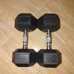 40Lb Dumbbell Pair