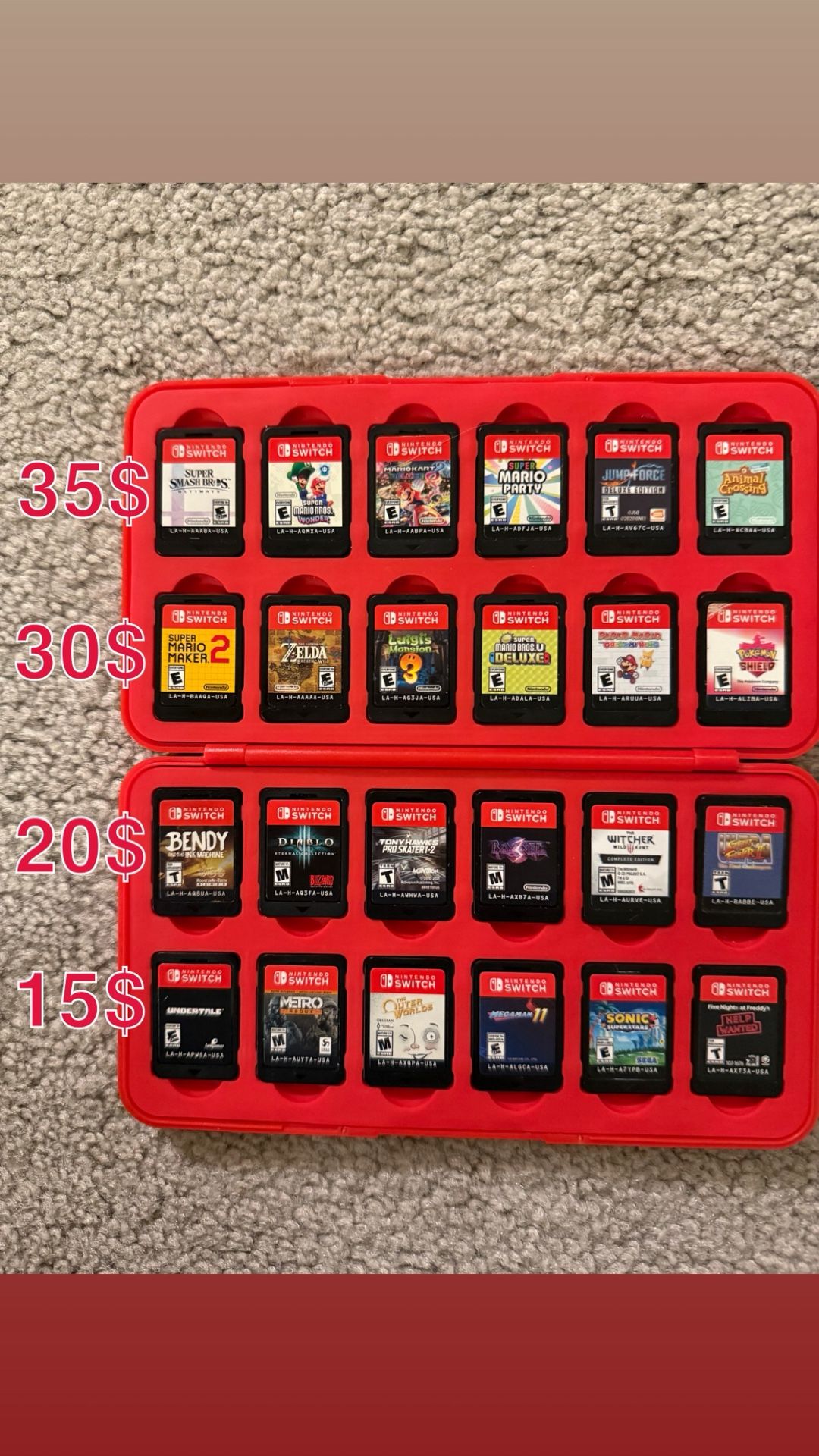 Nintendo Switch Games 
