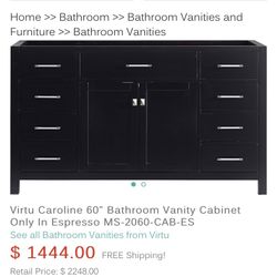 New Bathroom Vanity