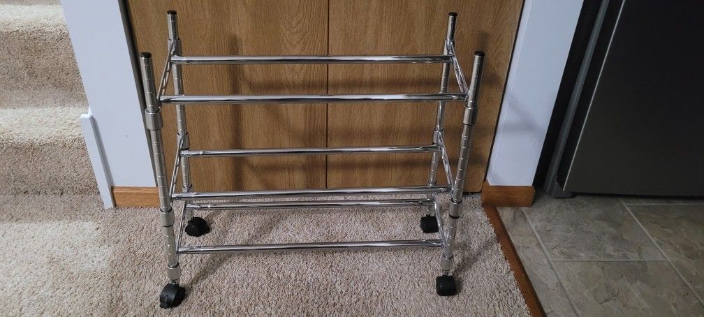 Shoe Rack On Wheels