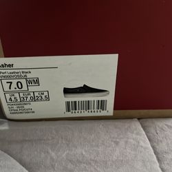 Black vans size 7