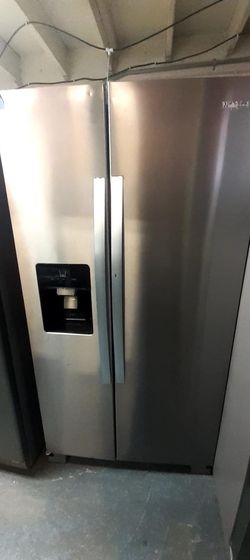 Whirlpool Side-by-Side Stainless Steel Refrigerator
